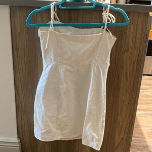Zara - white mini dress